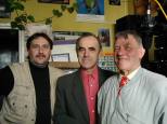 Nagrywanie płyty Pieśni kurpiowskie - WOK 2002, fot. Krystyna Mostył OCK